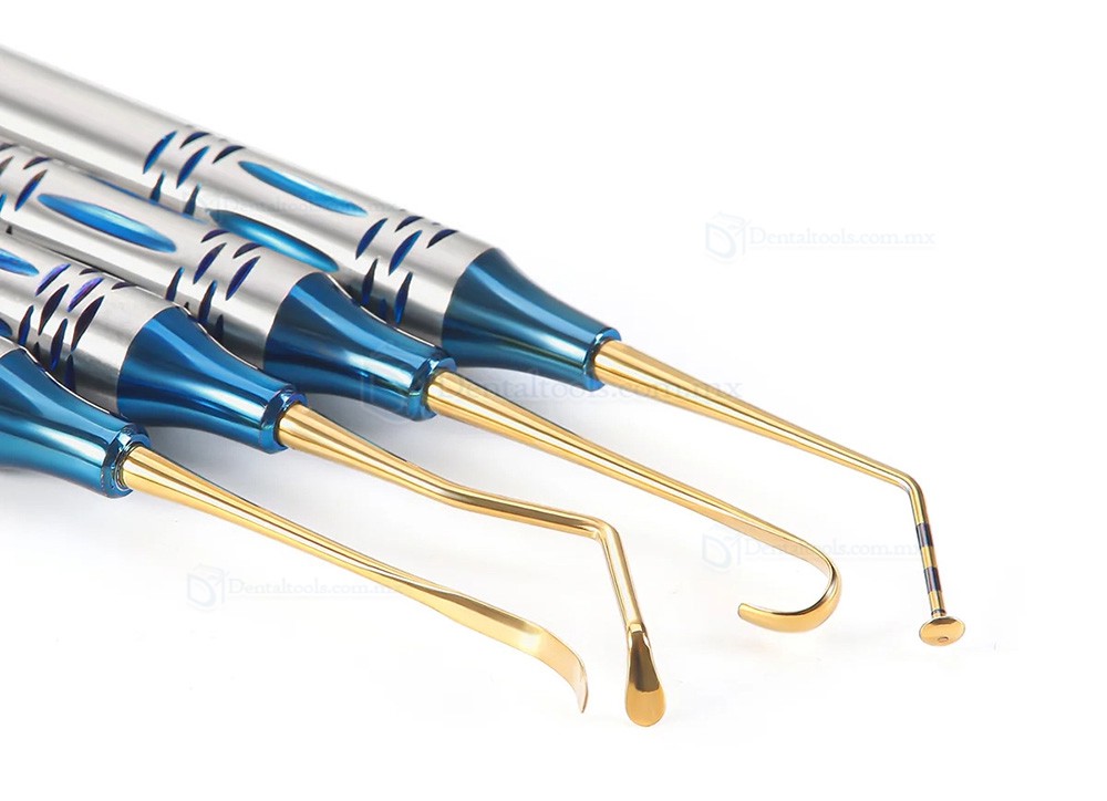 Kit de Elevaci&oacute;n Sinusal Instrumental para Implantes con Fresas Topes y Separador Periostal